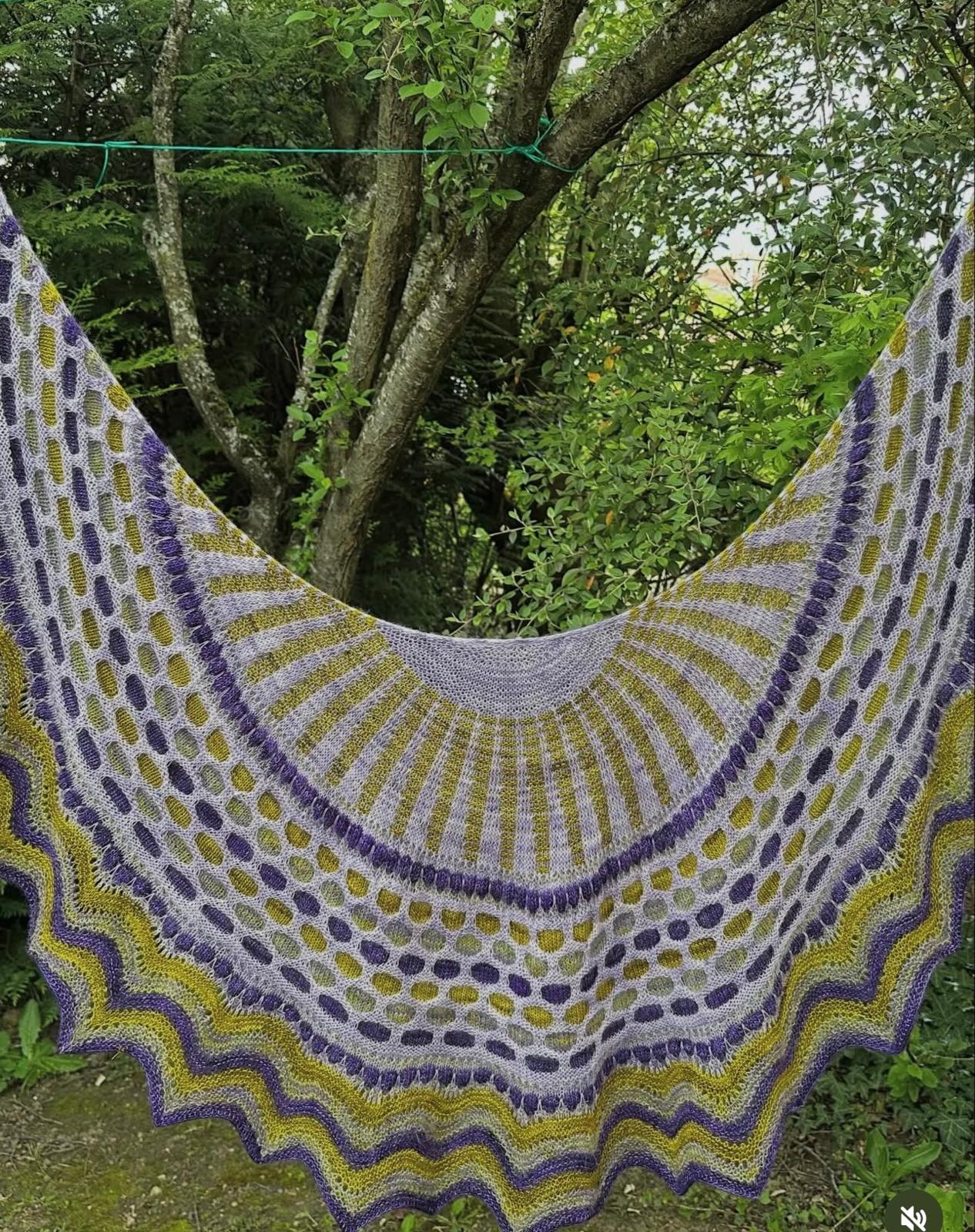 Châle S.West Winter Lights Shawl
